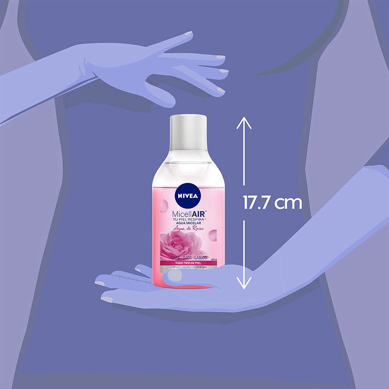 Agua Micelar Nivea Piel Mixta a Grasa 400Ml Cuida tu piel con Nivea