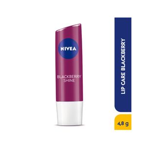 LABIAL NIVEA LIP CARE BLACKBERRY MORA BARRA 4.8 G