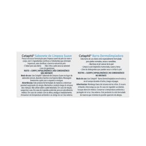 BARRA DERMOLIMPIADORA CETAPHIL CAJA 127 G
