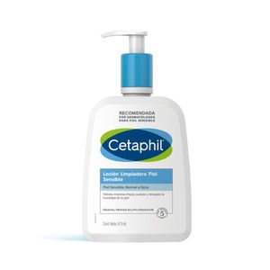 LOCION LIMPIADORA PIEL SENSIBLE CETAPHIL FRASCO 473 ML