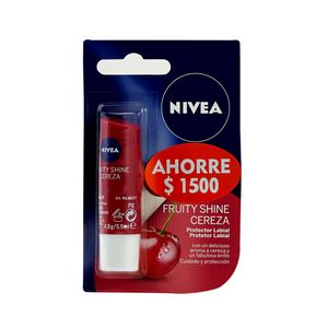 LABIAL NIVEA LIP CARE AHORRA $1500 CEREZA BARRA 4.8 G