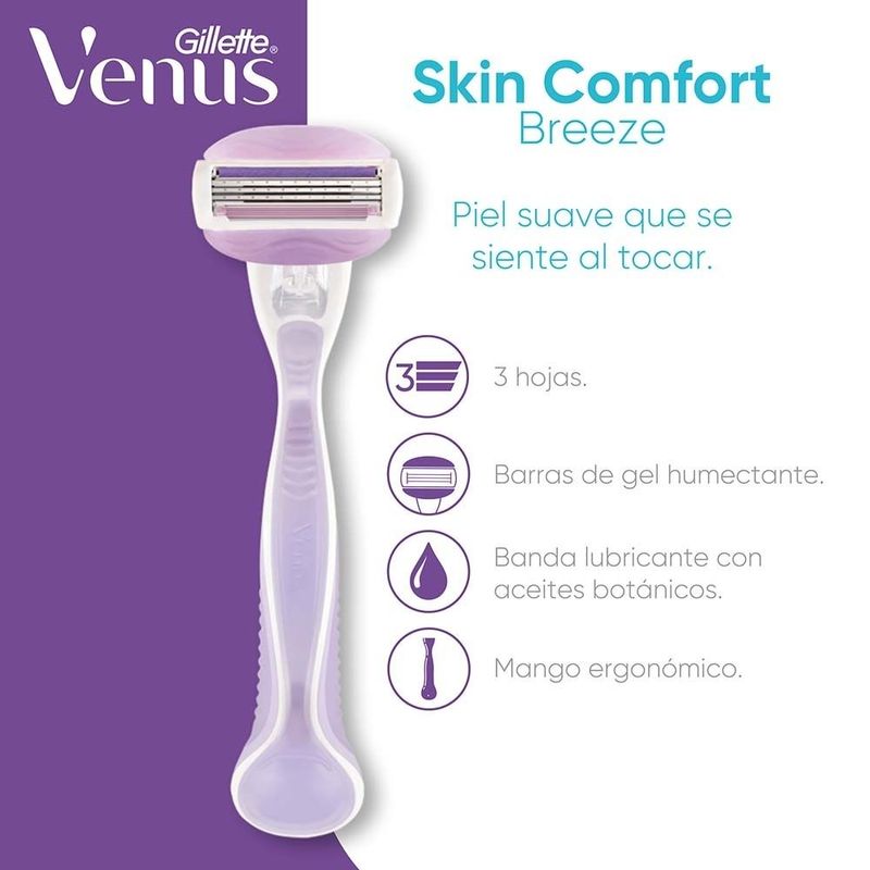 Venus Íntima Máquina de Afeitar 1 Unidad, Productos