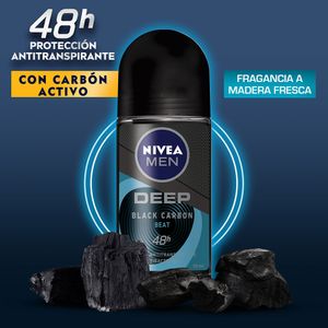 DESODORANTE NIVEA DEEP BEAT ROLLON 50 ML