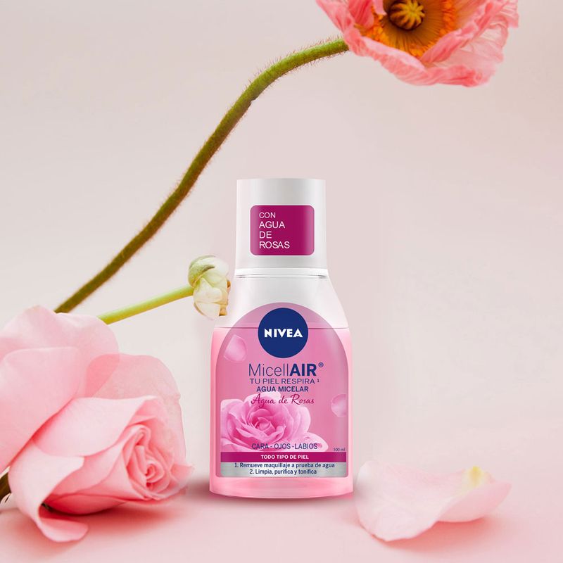 TOALLITAS MICELLAIR NIVEA AGUA DE ROSAS