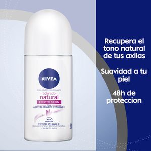 DESODORANTE NIVEA SATIN ROLL ON 50 ML OFERTA 2 X 50 ML
