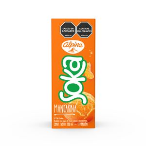 BEBIDA SOKA MANDARINA TETRAPACK 200 ML