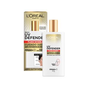 LOREAL UV FLUIDO INVISIBLE PROTECTOR SOLAR SPF 50+ FRASCO 40 G