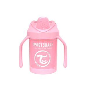 VASO DE TRANSICION MIXER TWISTSHAKE MINI CUP 4+M ROSA CAJA 230 ML