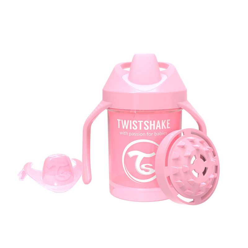 Twistshake Biberón Anticólicos Rosado 8 Onz