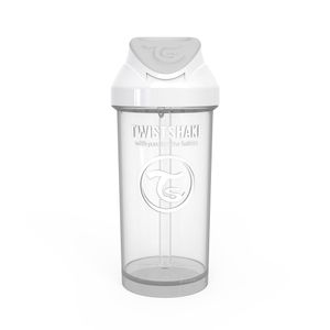 VASO PITILLO BEBE TWISTSHAKE 6+M BLANCO CAJA 360 ML