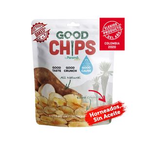 GOOD CHIPS BAKED CHIPS YACON PAQUETE 28 G