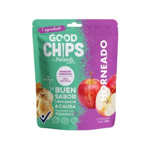 GOOD CHIPS MANZANA HORNEADA PAQUETE 20 G