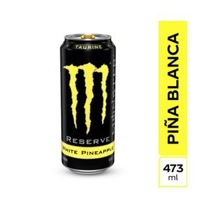 BEBIDA ENERGIZANTE MONSTER WHITE PINEAPPLE LATA 473 ML