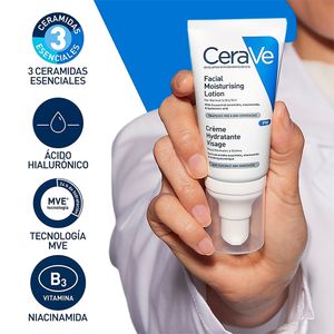 CERAVE CREMA HIDRATANTE FACIAL TUBO 52 ML