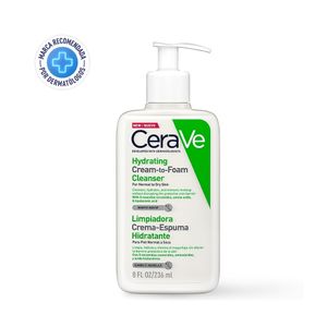 CERAVE LIMPIADORA CREMA ESPUMA HIDRATANTE 236 ML