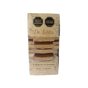 ALFAJOR CONFITADO DE LOLITA CAJA X 2 UNDS