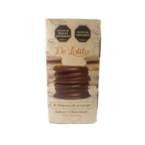 ALFAJOR CHOCOLATE DE LOLITA CAJA X 2 UNDS