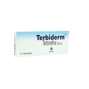 TERBIDERM TABLETA 250 MG CAJA X 14 UNDS