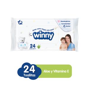 PAÑITOS WINNY ALOE VERA VIT