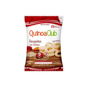 QUINOACLUB ROSQUITAS PICANTES 15 G