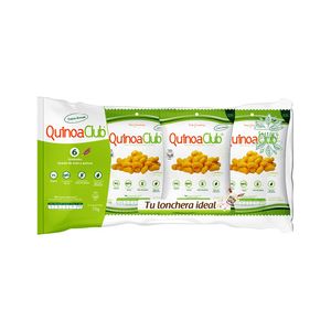 QUINUACLUB ROSQUITAS DE QUINUA 15 G NATURAL PAQUETE X 6 UNDS