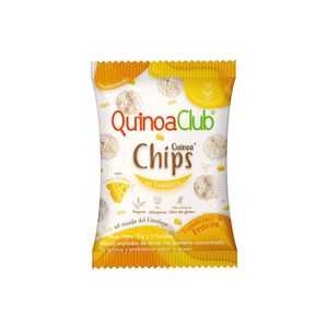 CHIPS CON PROTEÍNA 12G QUESO QUINOA CLUB PAQUETE X 6 UNDS
