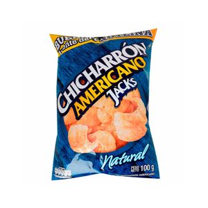 CHICHARRON JACKS NATURAL BOLSA X 1 UND