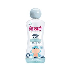 SHAMPOO Y BAÑO LÍQUIDO ARRURRU 2 EN 1 RECIÉN NACIDO FRASCO 220 ML