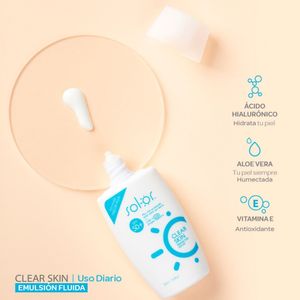 SOLOR CLEAR SKIN PROTECTOR SOLAR SPF 50+ FRASCO 50 ML