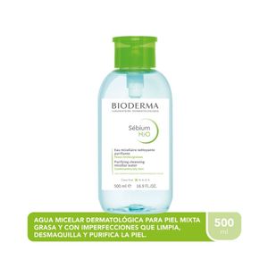 SEBIUM H2O SOLUCION FRASCO 500 ML