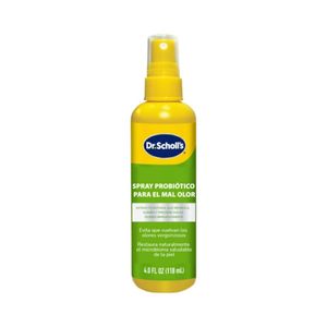 DR SCHOLL´S EXTRACTO PROBIOTICO Y NATURAL PARA EL MAL OLOR EN PIES SPRAY 118 ML