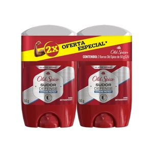 DESODORANTE OLD SPICE BARRA SECO SECO 50G BARRA X 2 UNDS