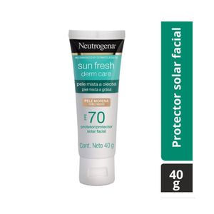 NEUTROGENA SUN FRESH DERM CARE PROTECTOR SOLAR SPF 70 TONO MEDIO TUBO 40 G