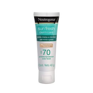 NEUTROGENA SUN FRESH DERM CARE PROTECTOR SOLAR SPF 70 TONO MEDIO TUBO 40 G