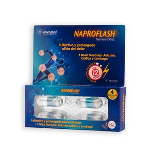 NAPROFLASH CAPSULA 250 MG