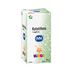 KETOTIFENO MK JARABE 1 MG FRASCO 100 ML
