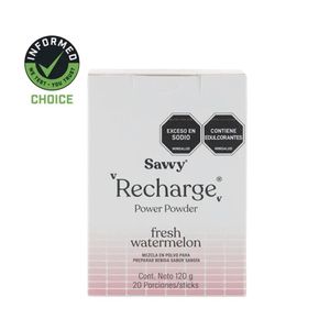 SAVVY RECHARGE SANDIA CAJA 120 G