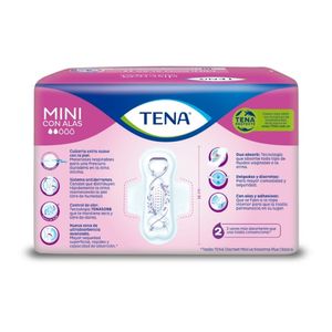 TOALLAS TENA DISCREET MINI ALAS