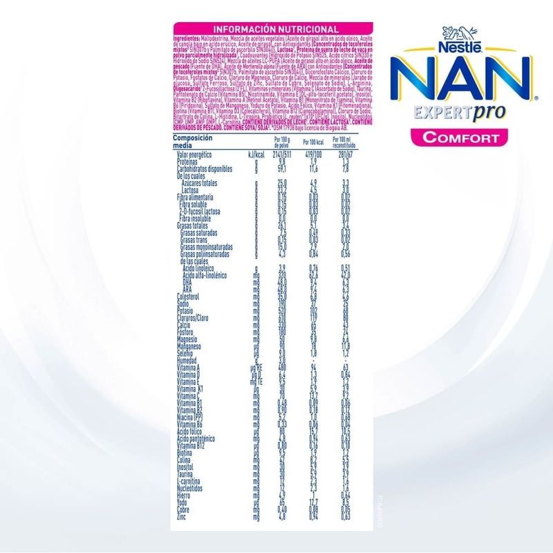 Comprar NAN total confort 1 800 g de polvo Nestlé