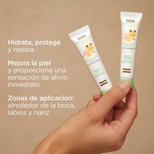 ISDIN BABY NATURALS BÁLSAMO REPARADOR PERIORAL TUBO 15 ML