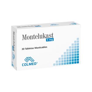 MONTELUKAST T. MASTICABLES 5 MG CAJA X 30 UNDS