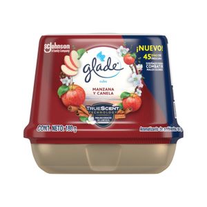 CUBO GLADE MANZANA Y CANELA GEL 180 G