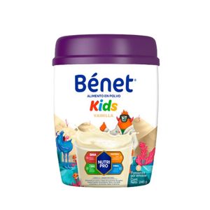 BENET KIDS POLVO VAINILLA POTE 240 G