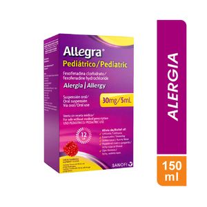 ALLEGRA PEDIATRICO SUSPENSION CAJA 150 ML