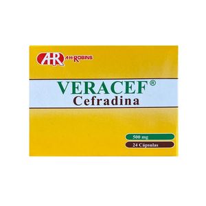 VERACEF CAPSULAS 500 MCG