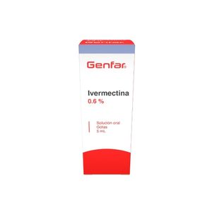 IVERMECTINA GENFAR GOTAS 0.6 % 5 ML