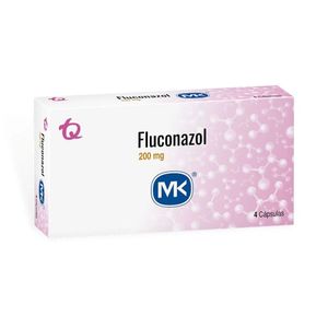 FLUCONAZOL MK CAPSULAS 200 MG CAJA X 4 UNDS