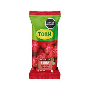 PALETA TOSH CREM HELADO FRESA BOLSA 75 G