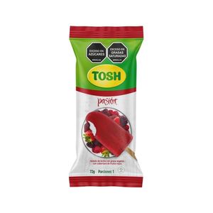 PALETA TOSH CREM HELADO PASION BOLSA 72 G