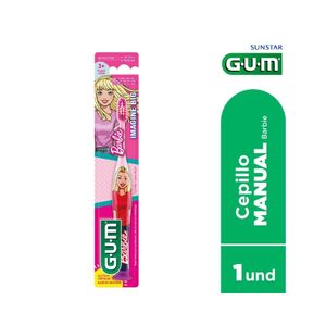 CEPILLO DENTAL GUM BARBIE MANUAL X 1 UND